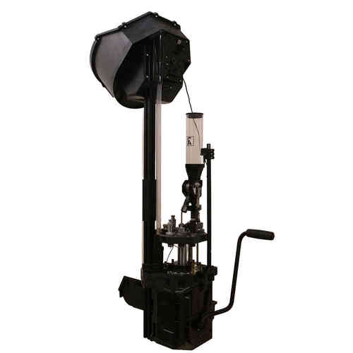 Frankford Arsenal FX-10 to automatyczna prasa do ładowania z 10 stacjami, systemem podawania łusek i innowacyjnymi funkcjami, które ułatwiają ładowanie.